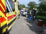 11.5.2012 Dopravní nehoda, OA s motocyklem, Cetkovice