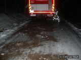 24.12.2012 Dopravní nehoda, uvolnění komunikace, Drválovice - Kladoruby