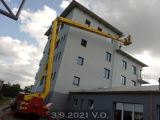 3.9.2021 Ostatní pomoc, oprava uvolněné střechy, Cetkovice